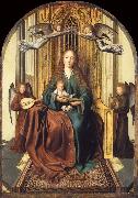 Quentin Massys The Virgin and Child Enthroned,with four Angels oil painting